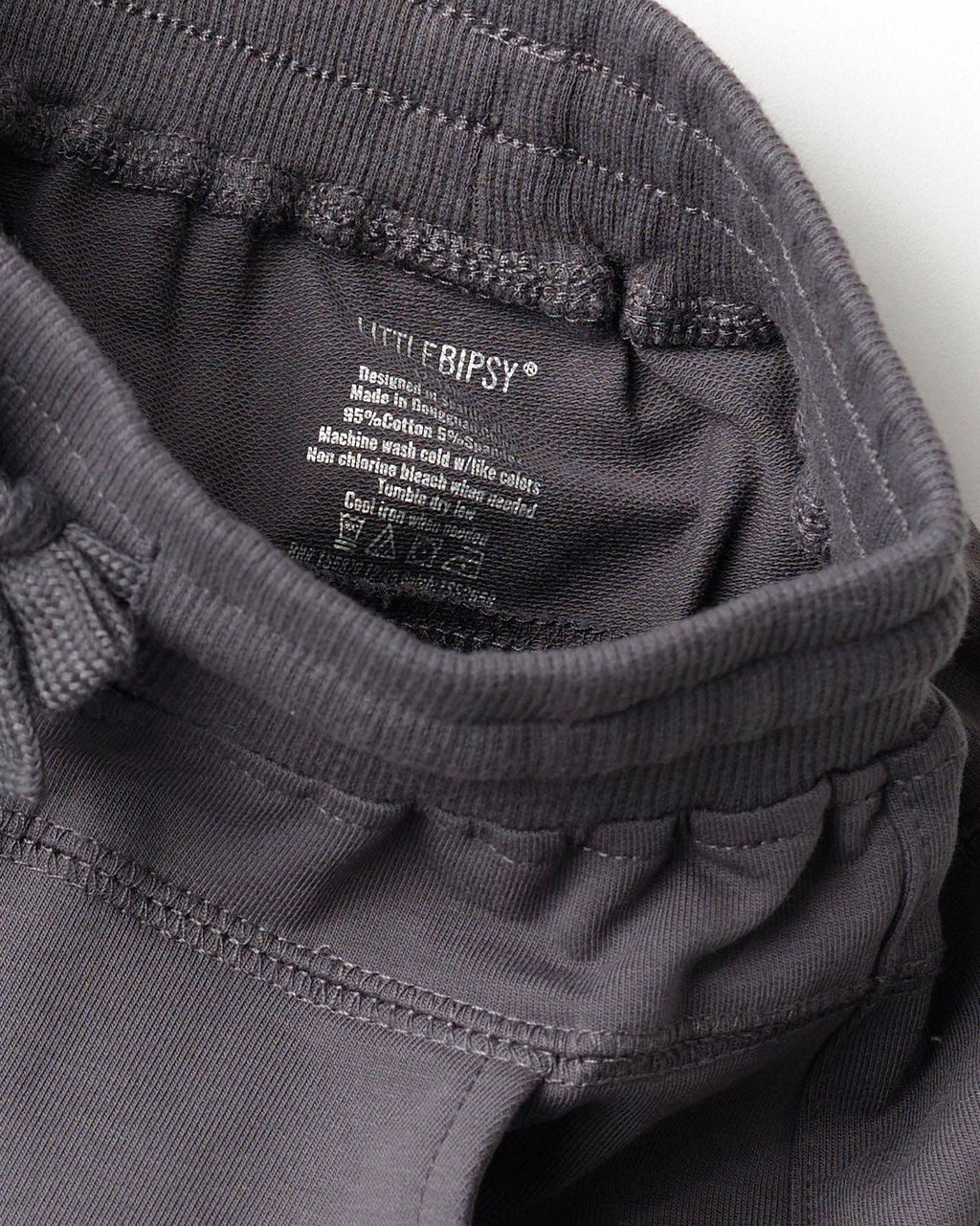 Harem Short - Iron: 18-24M