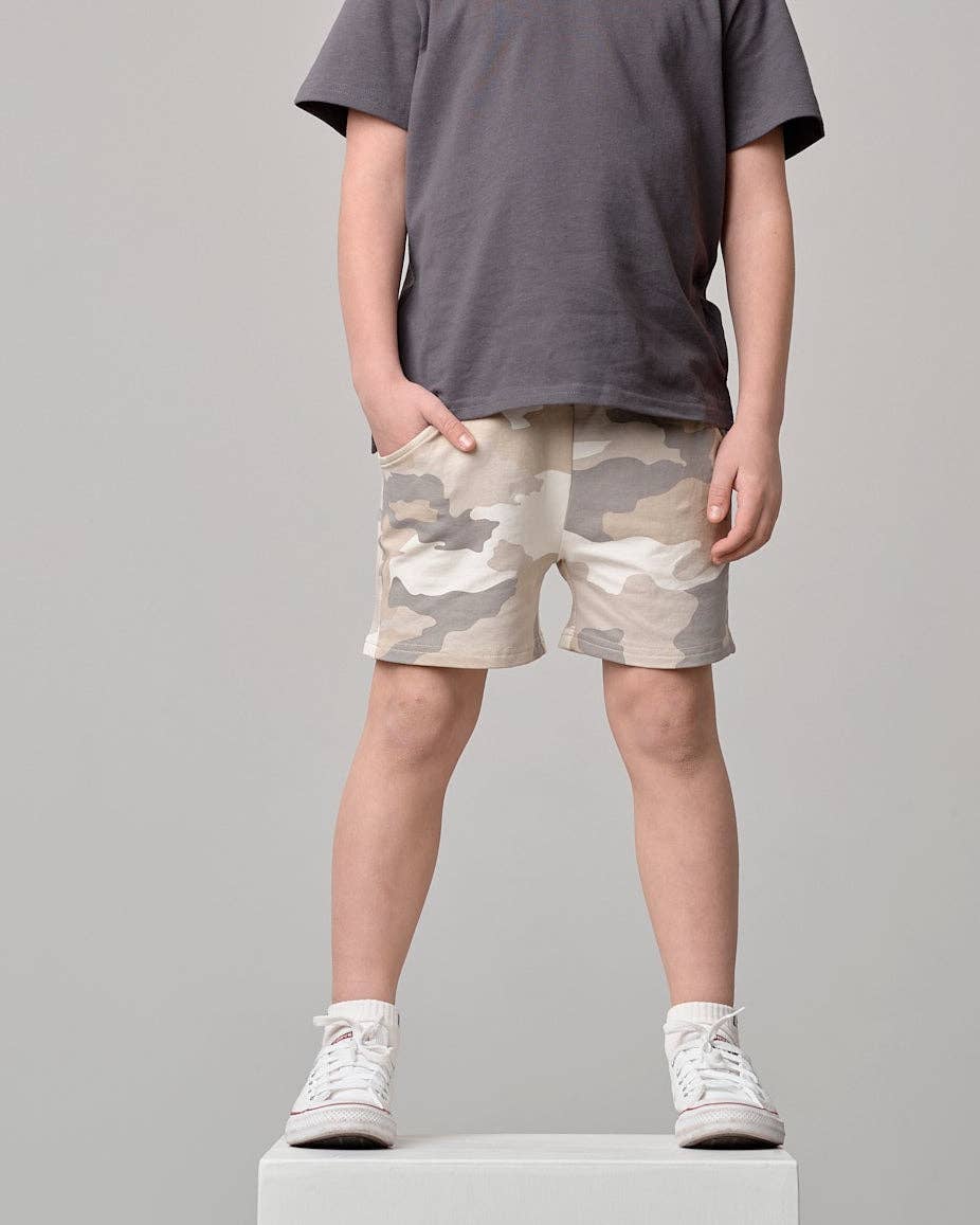 Harem Short - Faded Camo: 18-24M