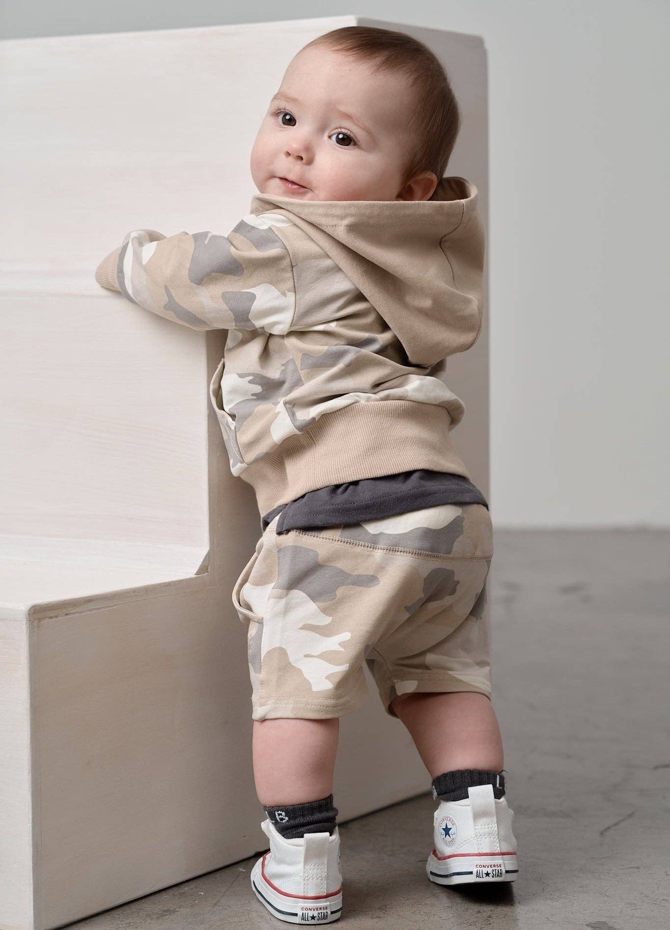 Harem Short - Faded Camo: 18-24M