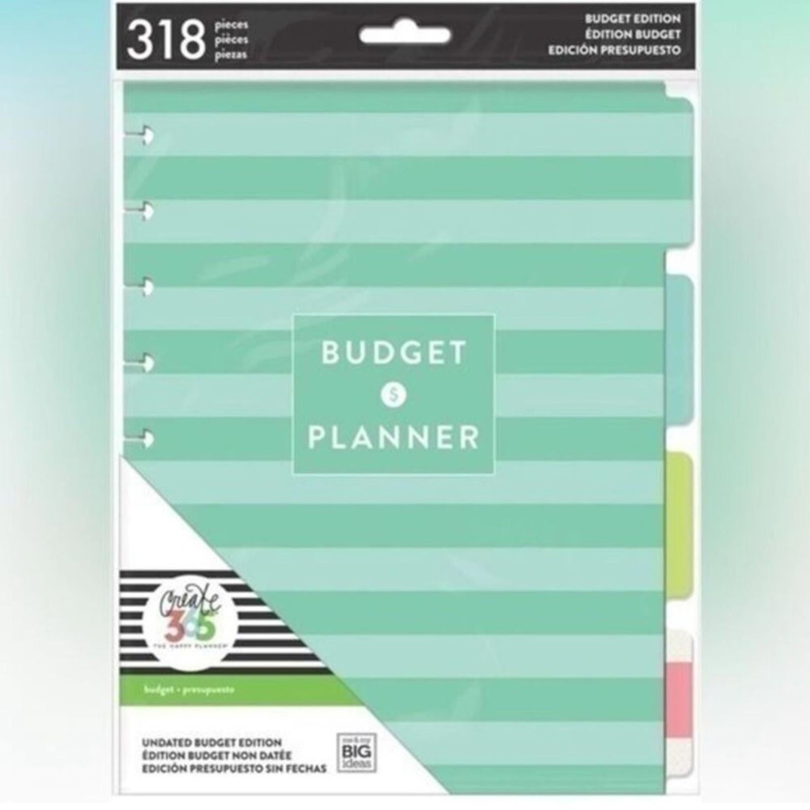 Me & My Big Ideas Happy Planner - Green Budget Planner