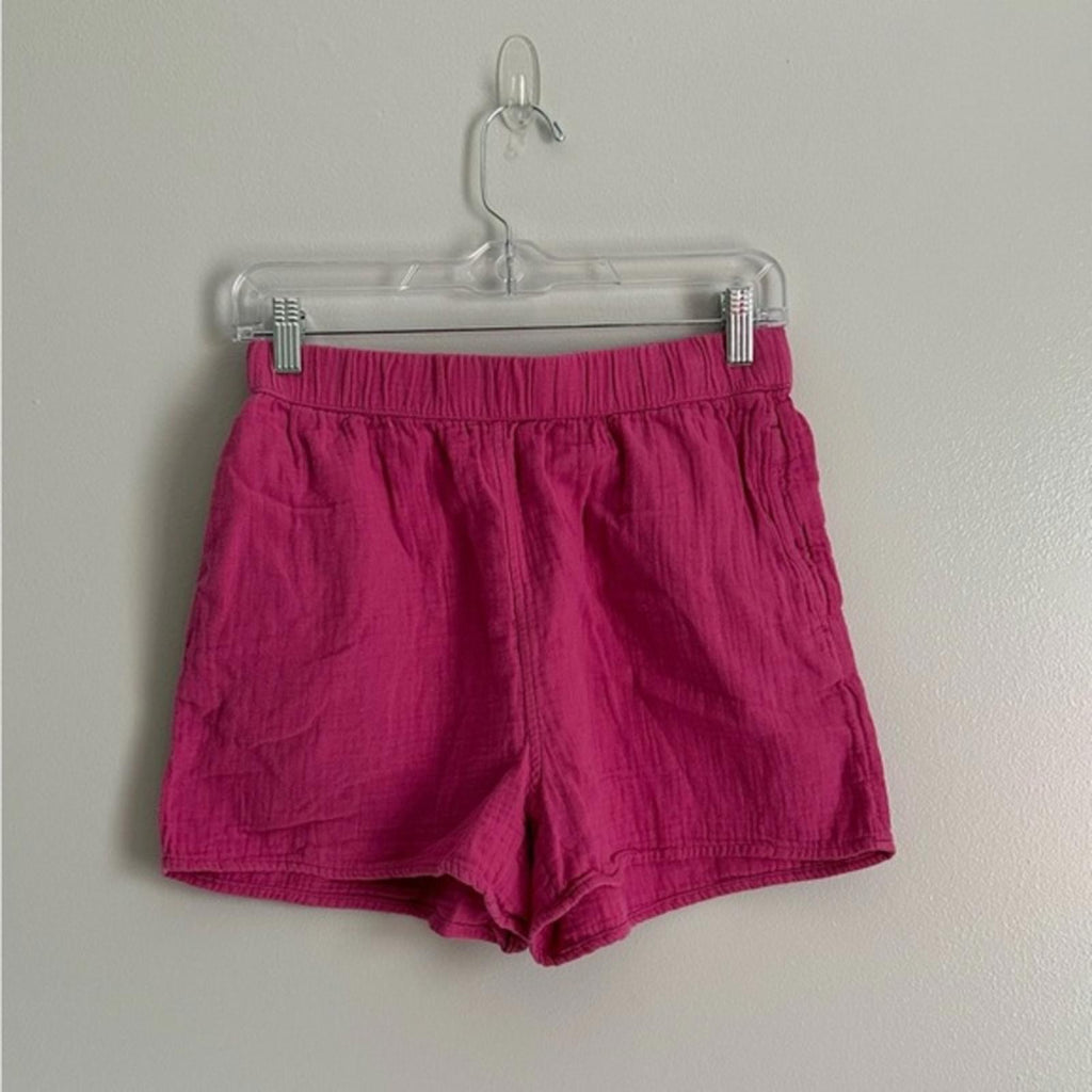 Universal Thread Womens Size XS High-Rise Pink Pull-On Shorts