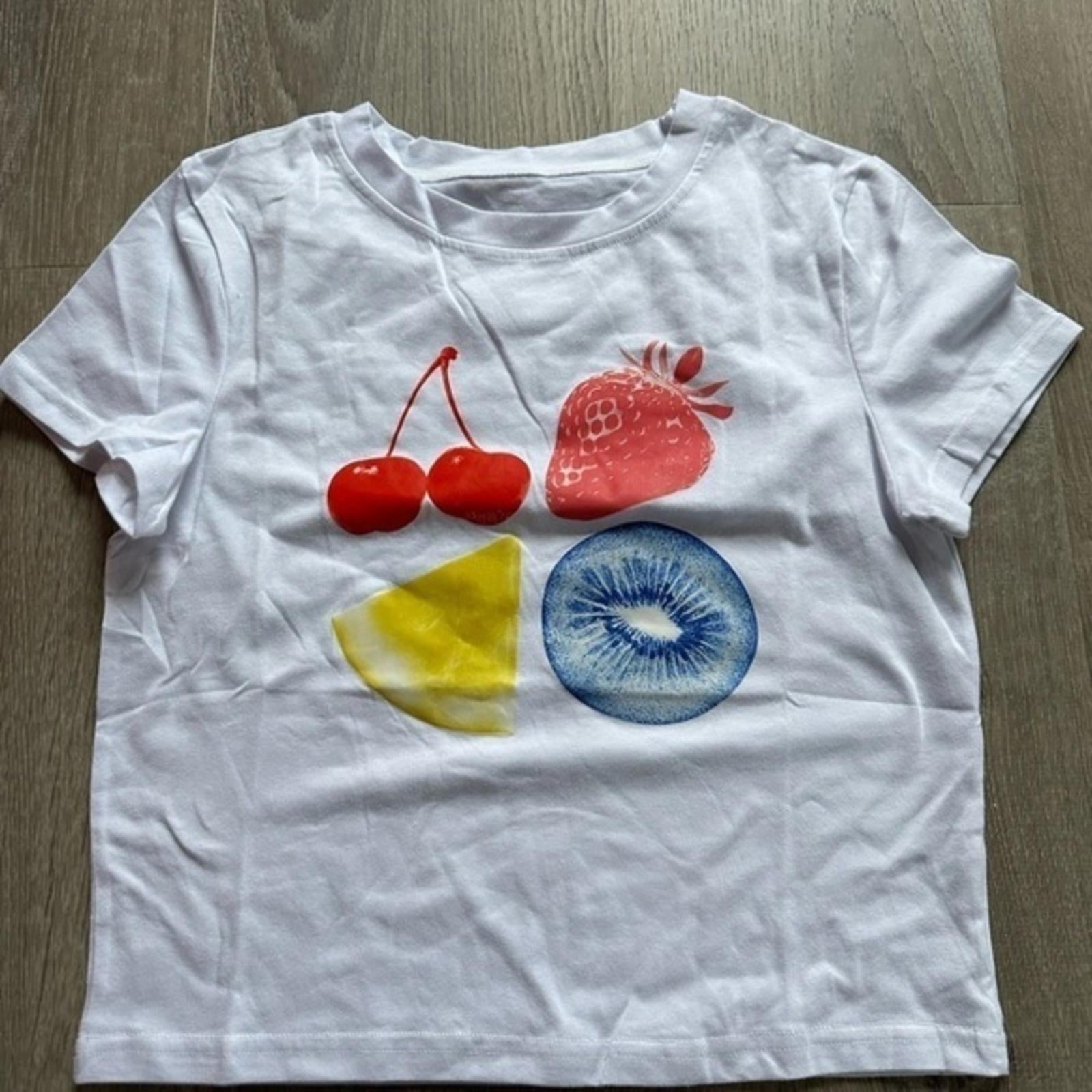 Vintage Graphic y2k Crop Top Kawaii Grunge Aesthetic Size Small