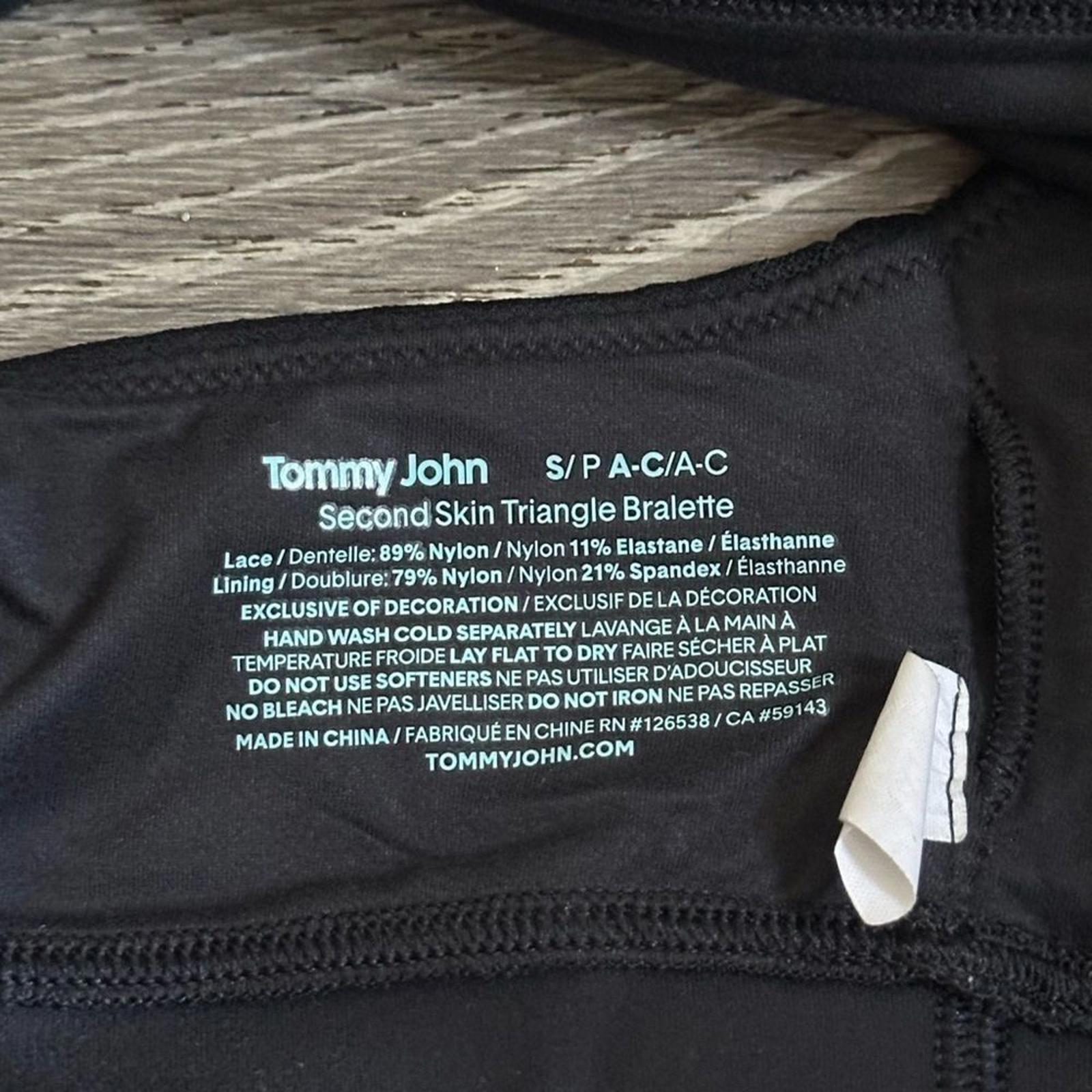 Tommy John Second Skin Comfort Lace Bralette Small A-C