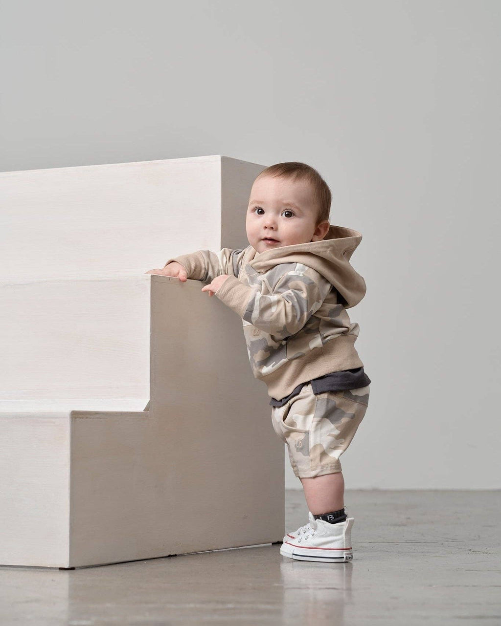 Harem Short - Faded Camo: 18-24M