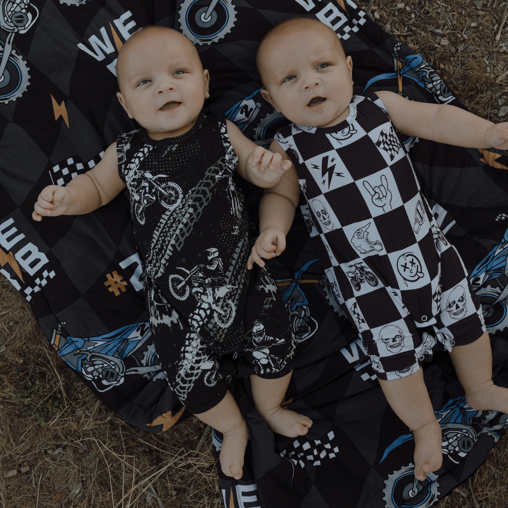 Tread Romper: 12/18M