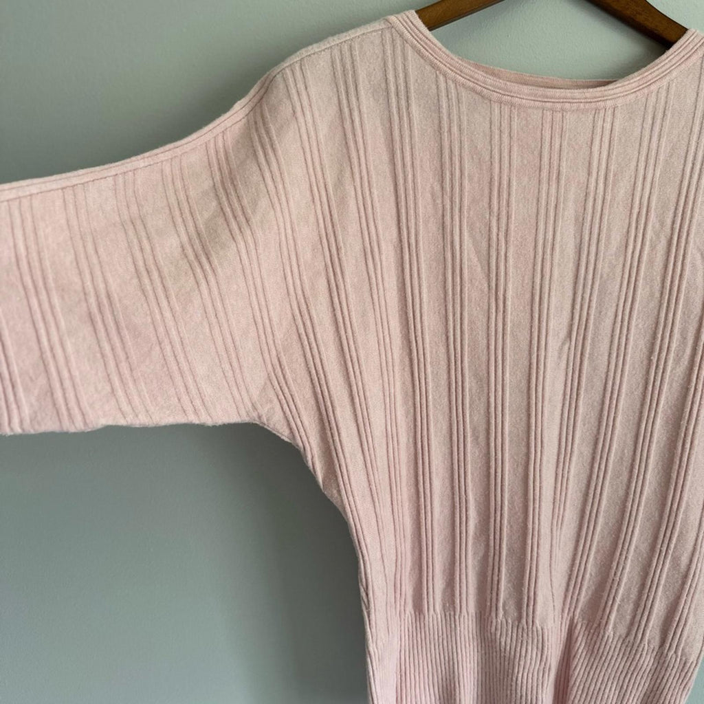 Vila Milano Pink Women's Batwing Top Small