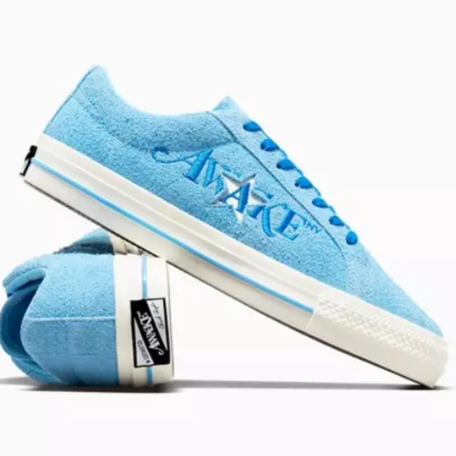 Converse X Awake New York One Star Pro Suede Shoes 'Blue' - Size Men 5 Woman 6.5