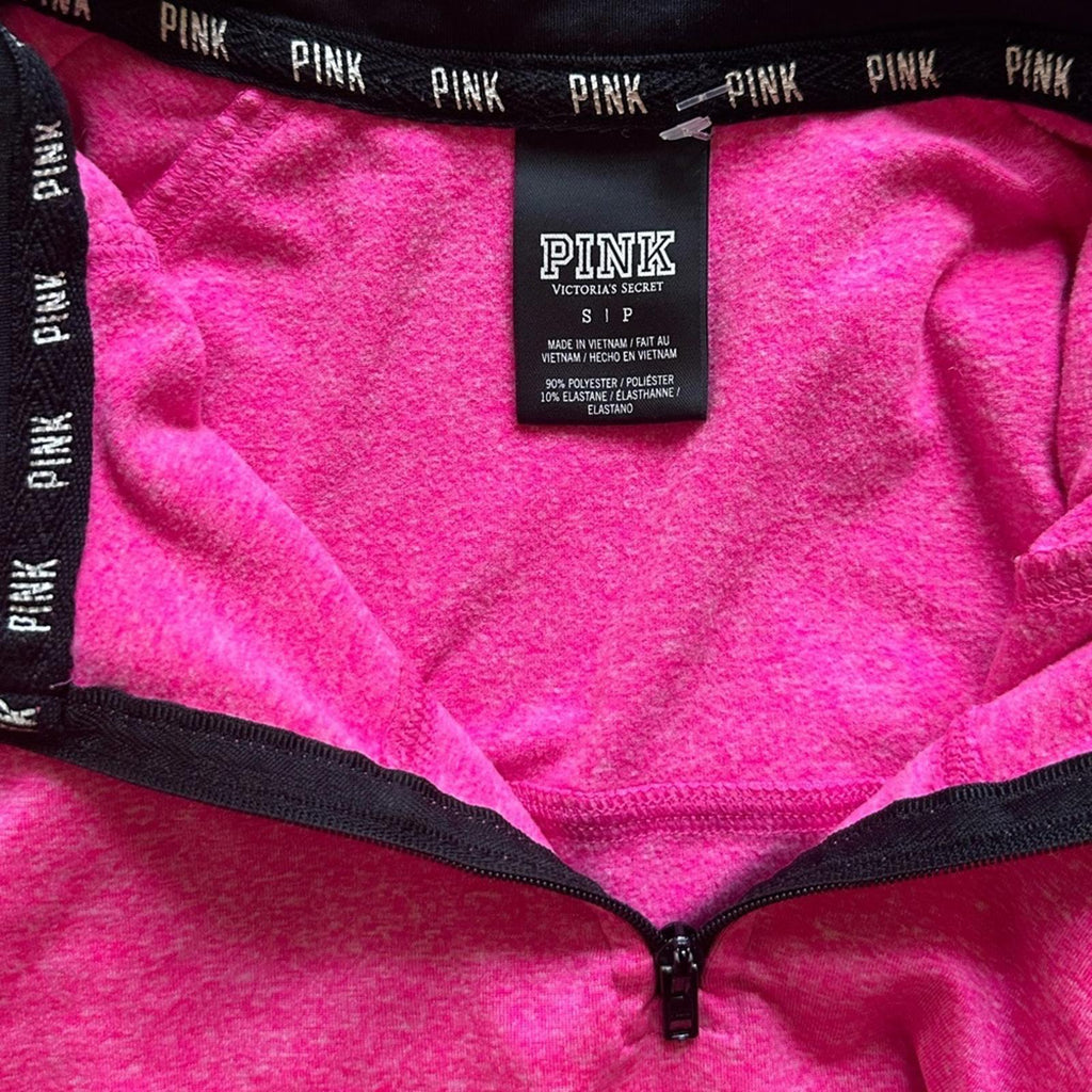 Victoria’s Secret PINK Active Wear Athletic 1/4 Zip Jacket Small