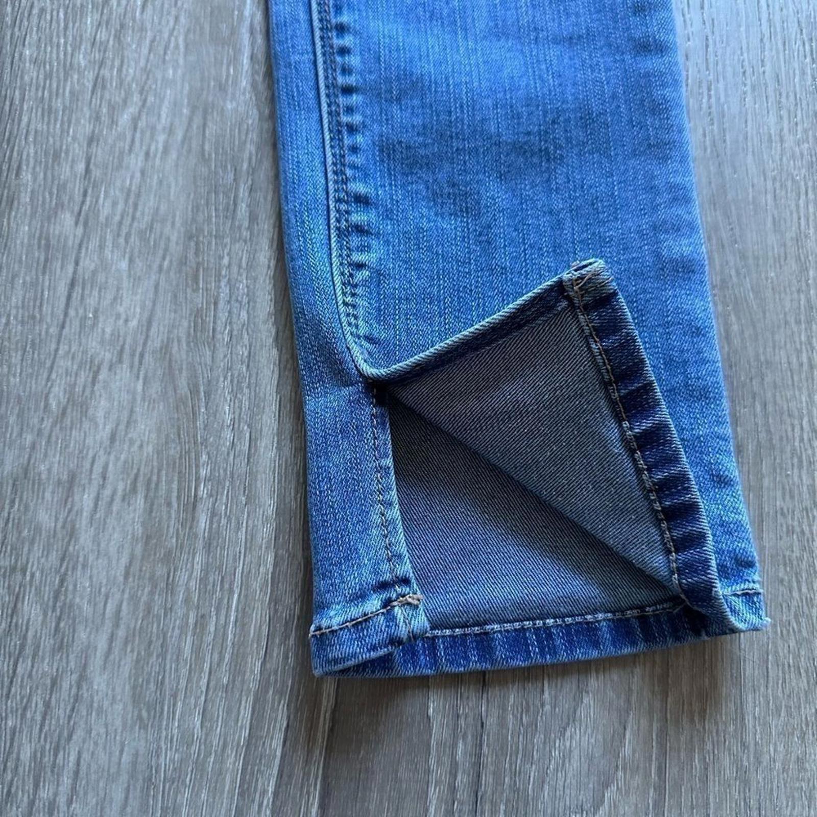 White House Black Market WHBM Slim Skinny Blue Jeans Size 00