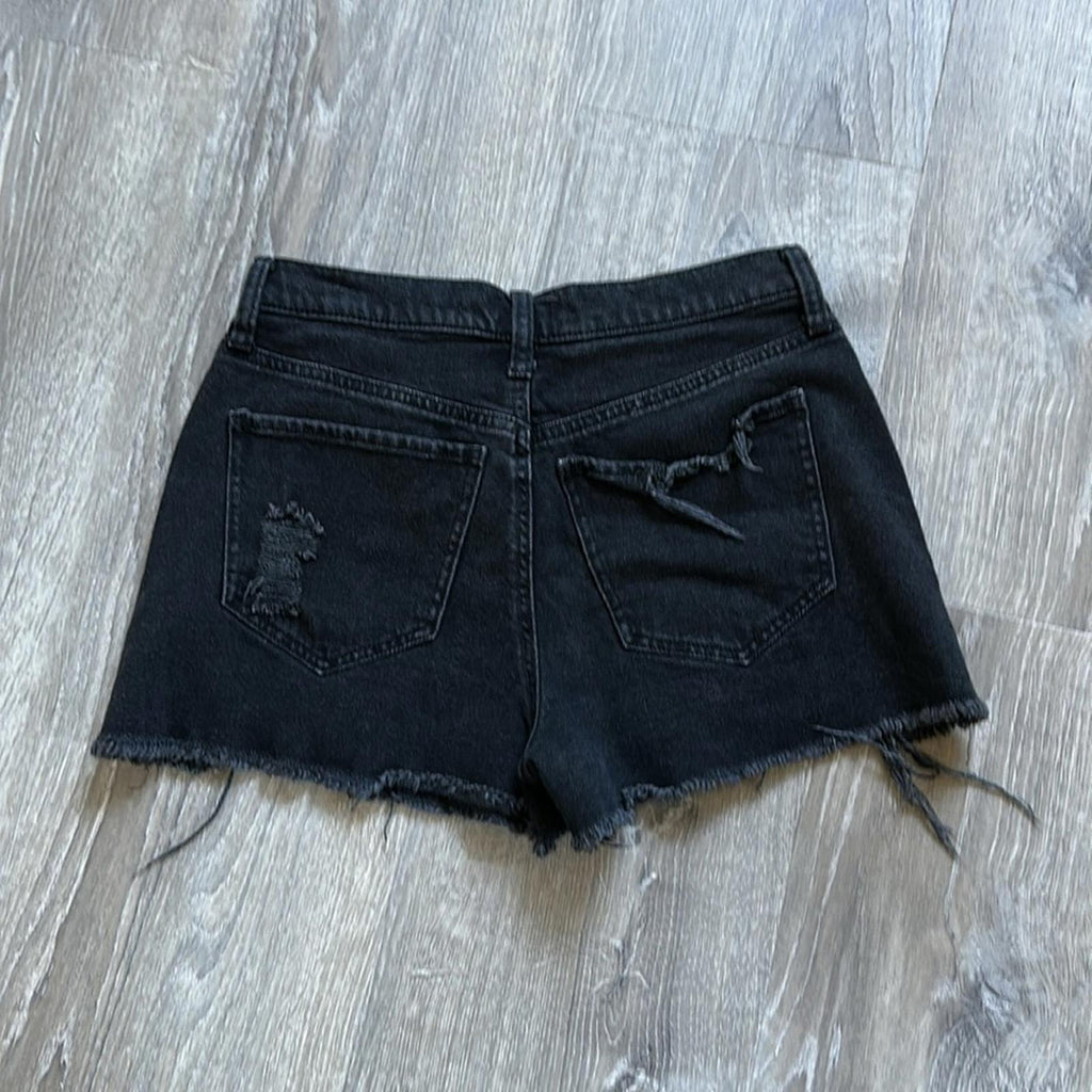 So Goods For Life Button Fly Denim High Rise Mom Shorts Women’s Size 5 / 27