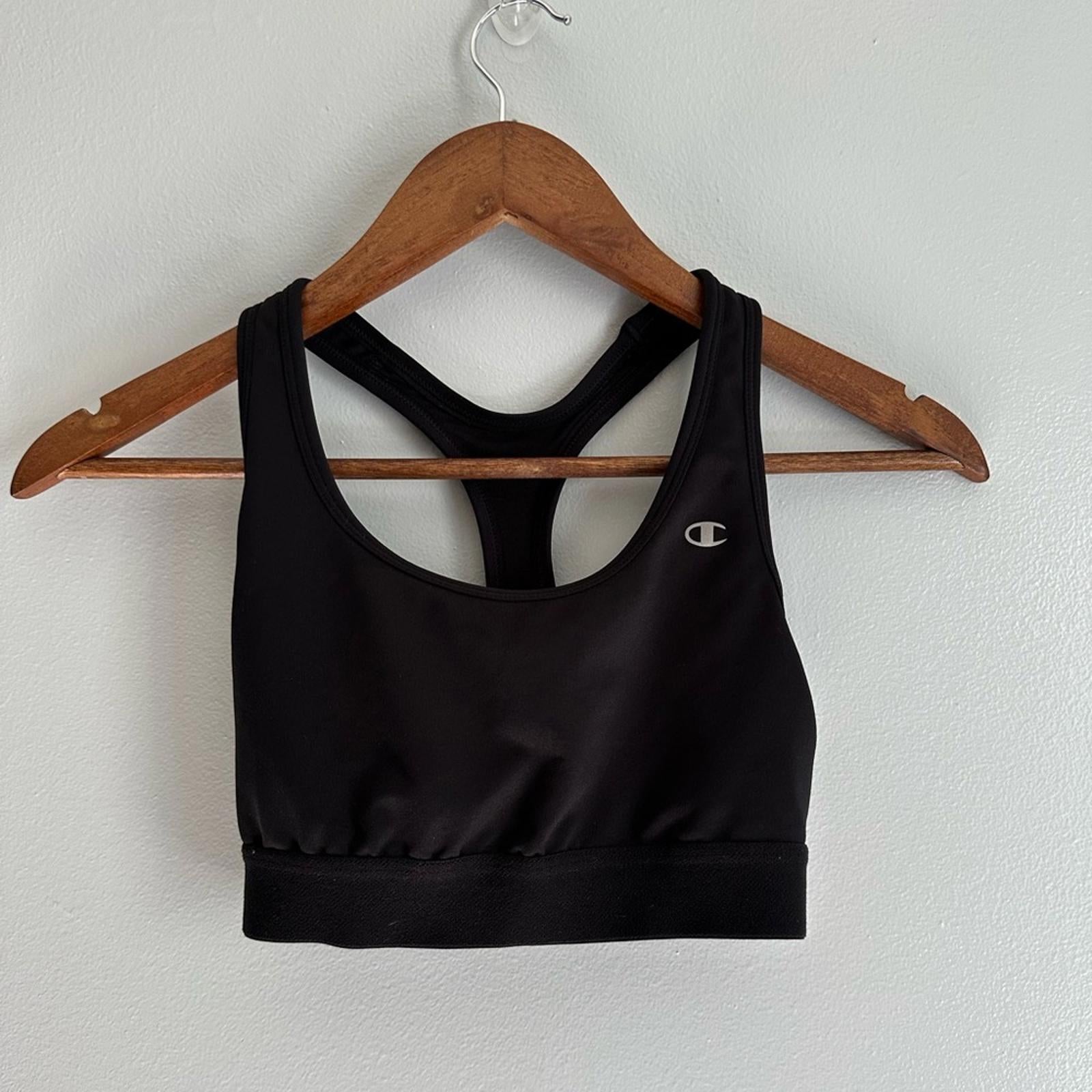Champion Black Padded Sport Bra Size XS