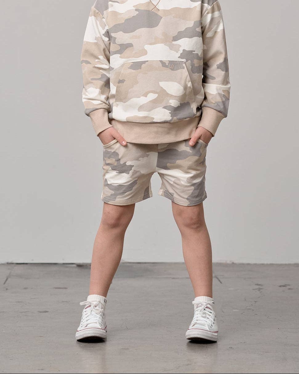 Harem Short - Faded Camo: 18-24M