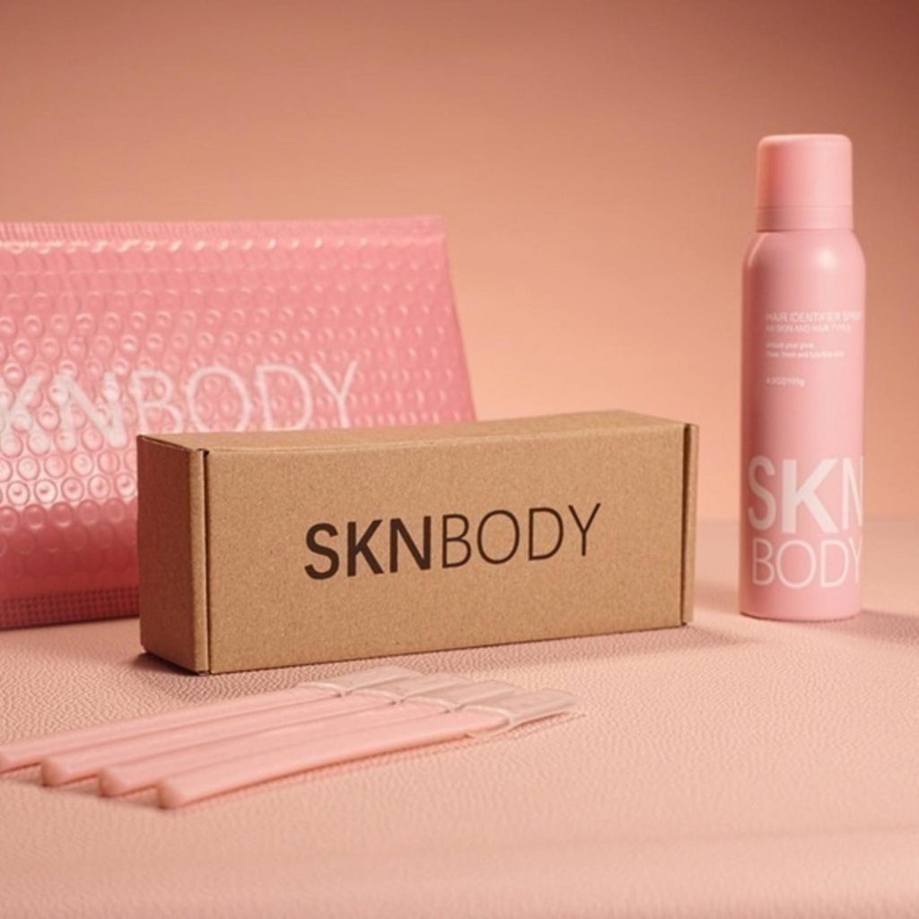 SKN BODY Hair Identifier Spray and Dermaplaner Set NIB New