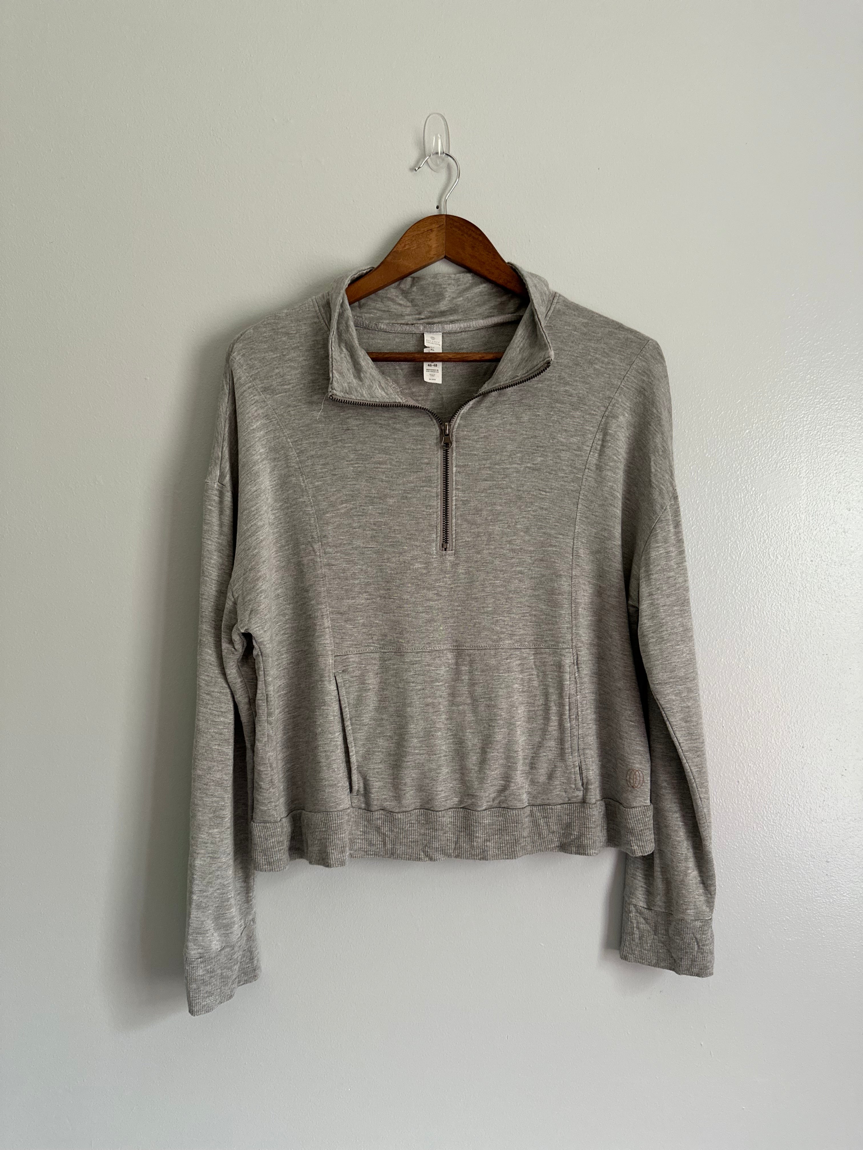 Balance Collection Athletic light 1/4 Zip Size XL