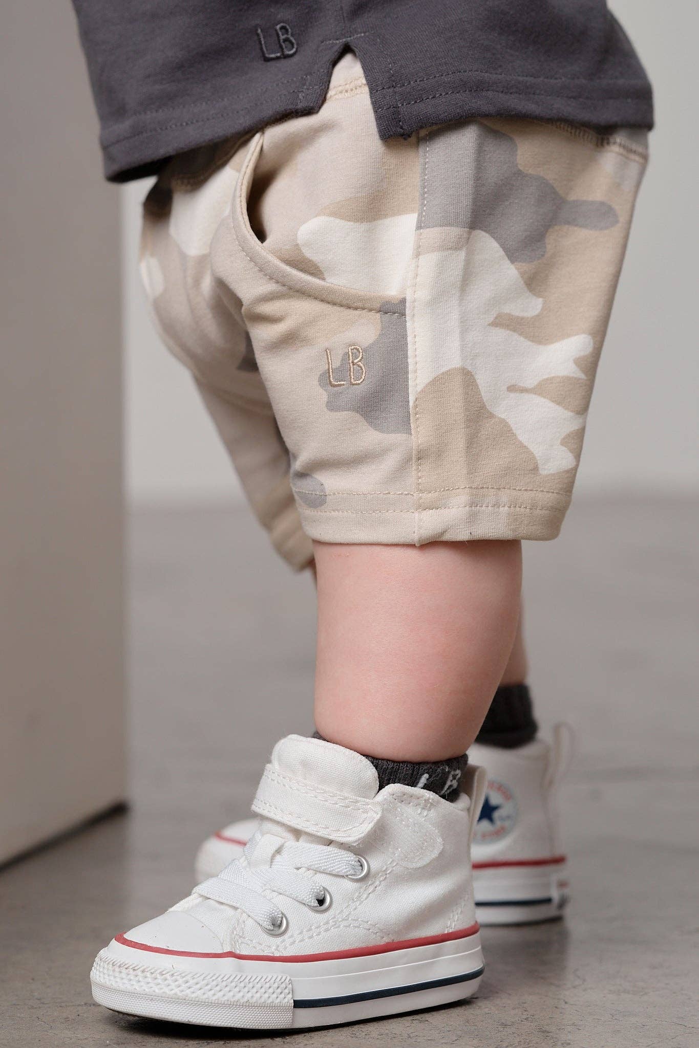 Harem Short - Faded Camo: 18-24M
