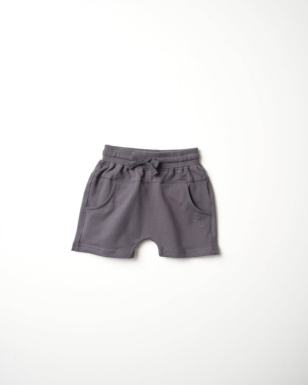 Harem Short - Iron: 18-24M
