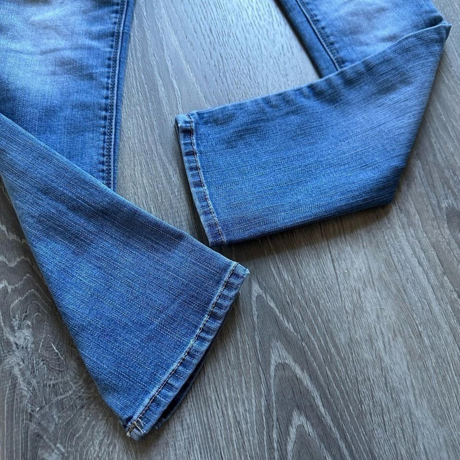 White House Black Market WHBM Slim Skinny Blue Jeans Size 00