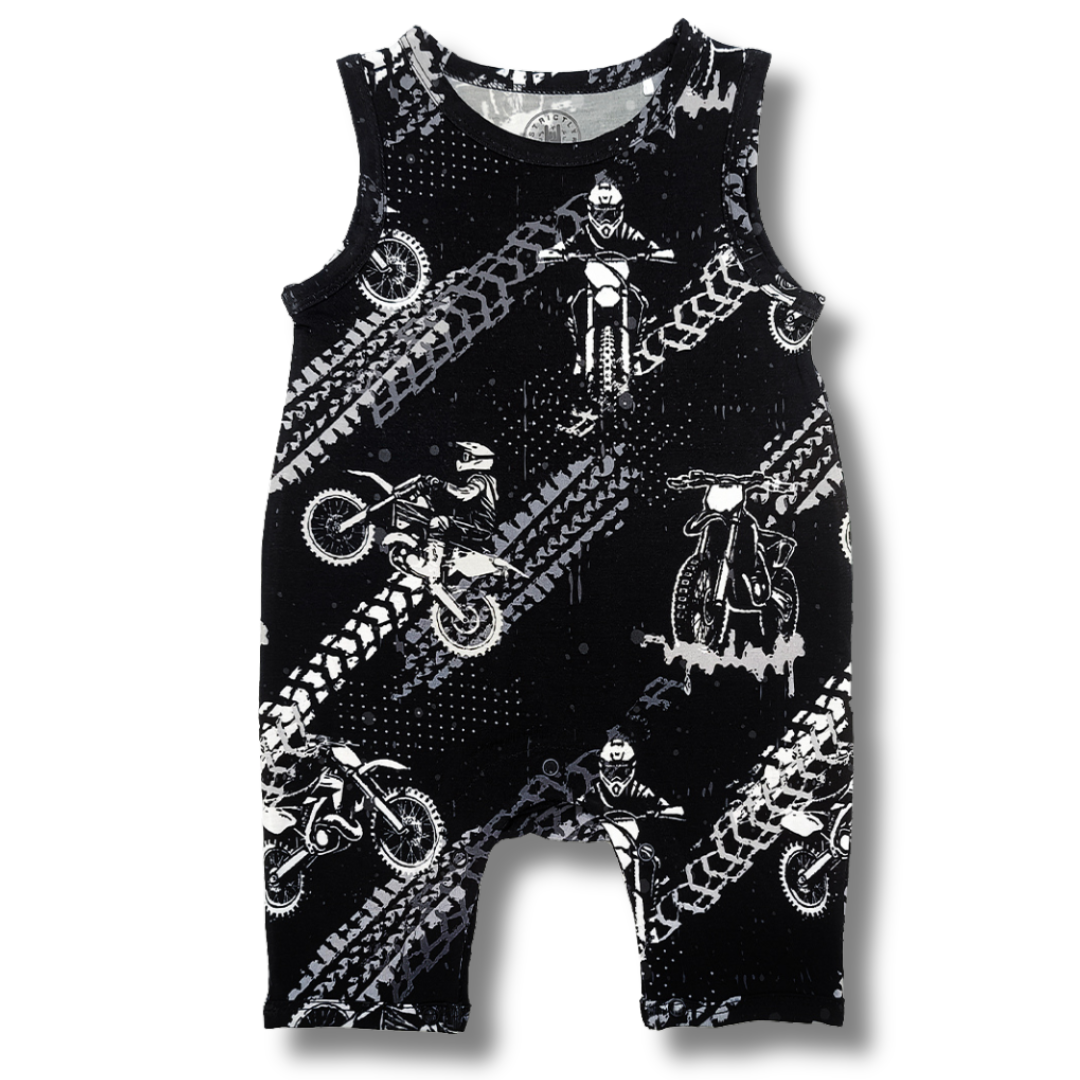 Tread Romper: 12/18M