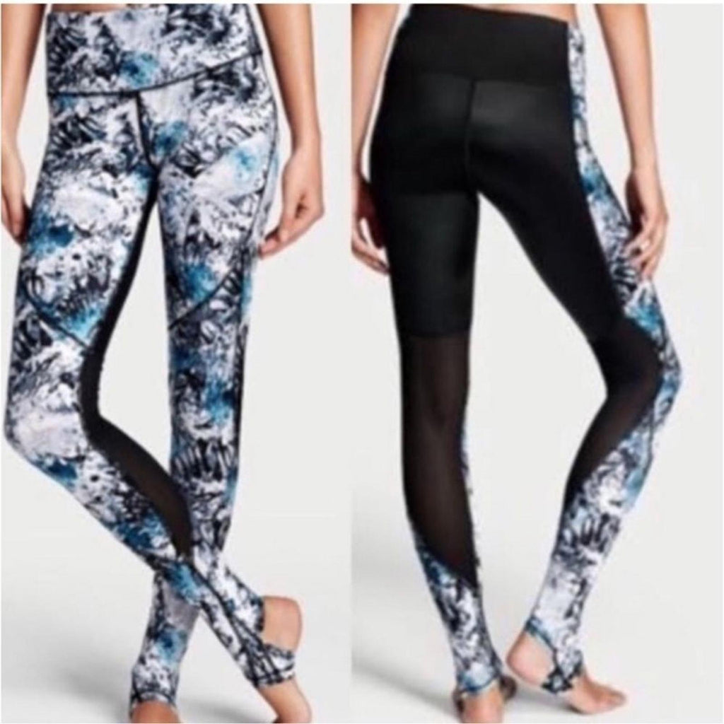 Victoria’s Secret VSX RARE High Rise High Gloss Yoga Stirrup Legging Tight XS