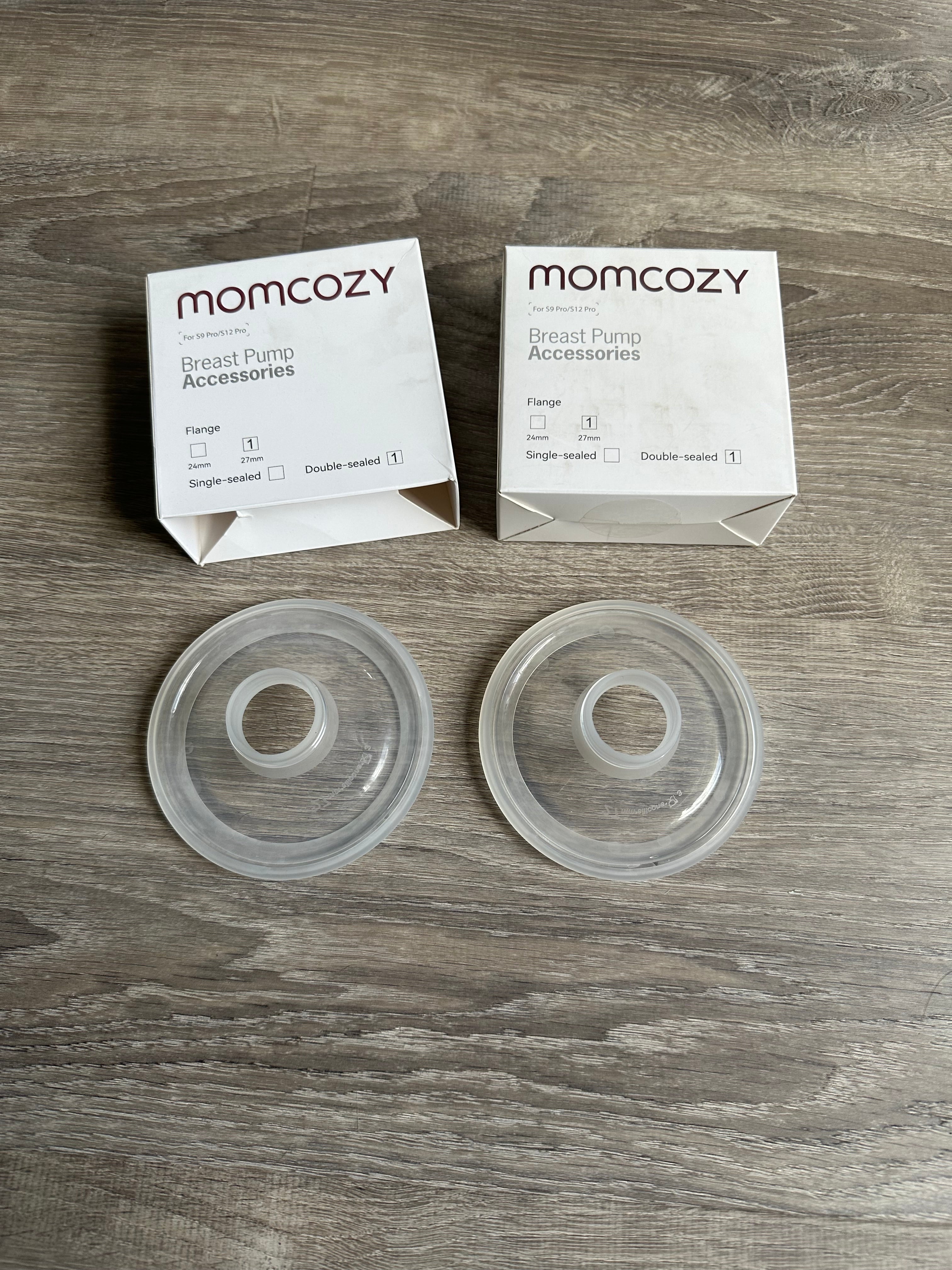 Momcozy Flange Compatible with S9 Pro/S12 Pro Breast Pump 27mm x2