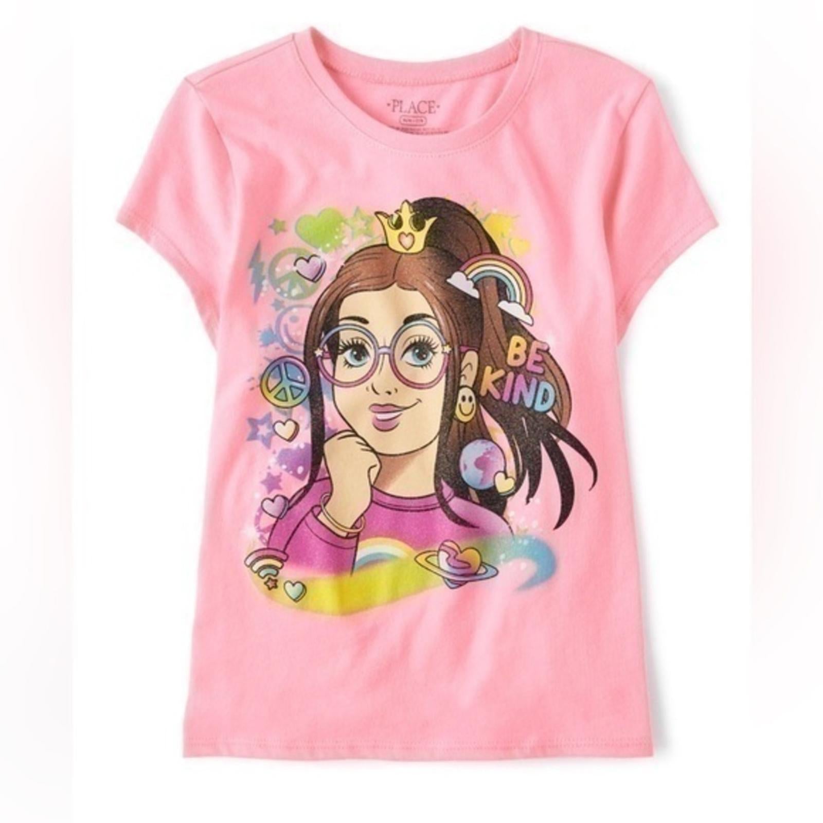 Children's Place Pink Graphic Top Size XXL 16