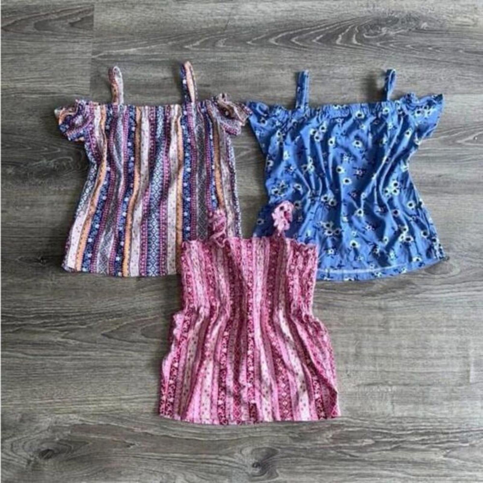 Children’s Place TCP Girls 3 Shirt Bundle Size Medium 7/8