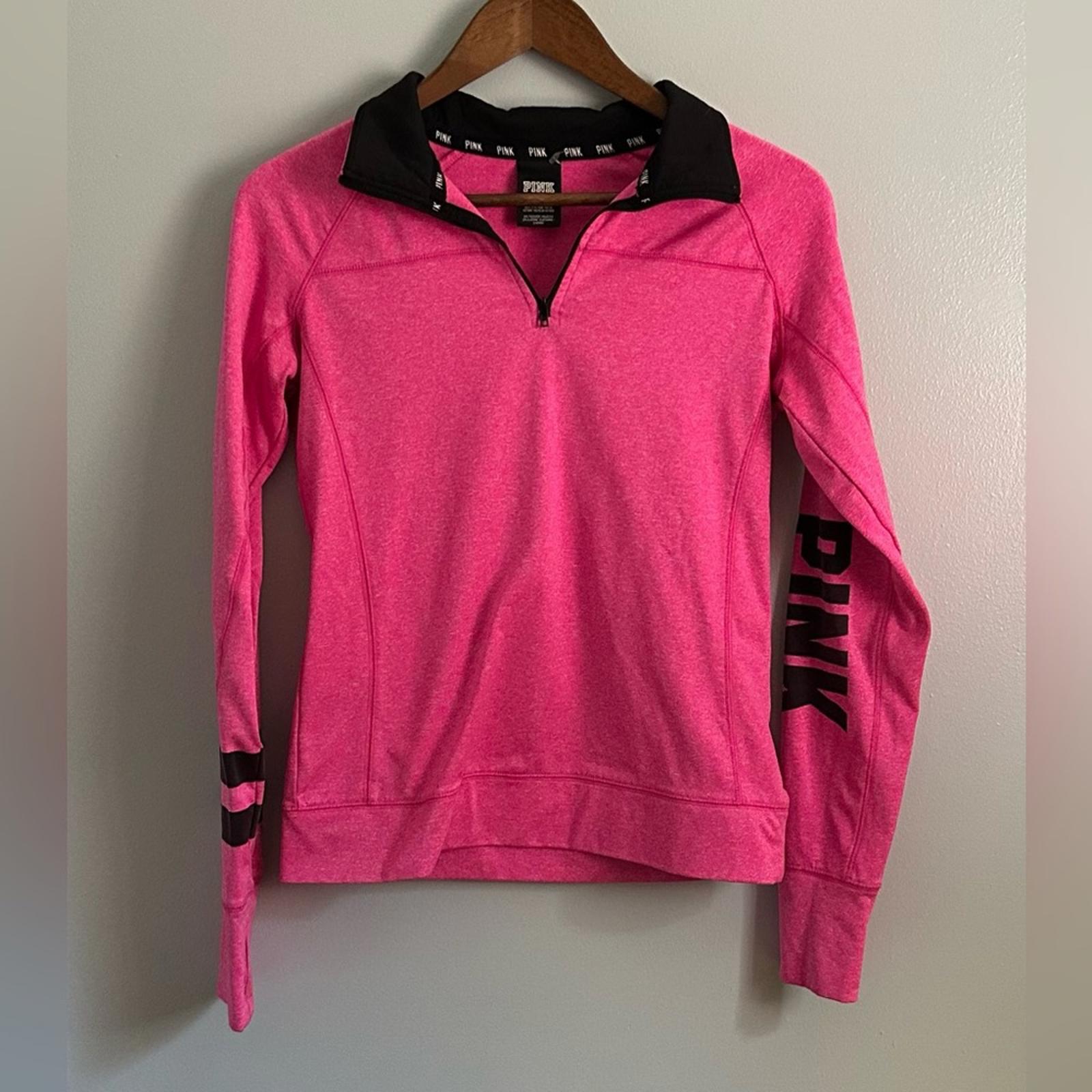 Victoria’s Secret PINK Active Wear Athletic 1/4 Zip Jacket Small