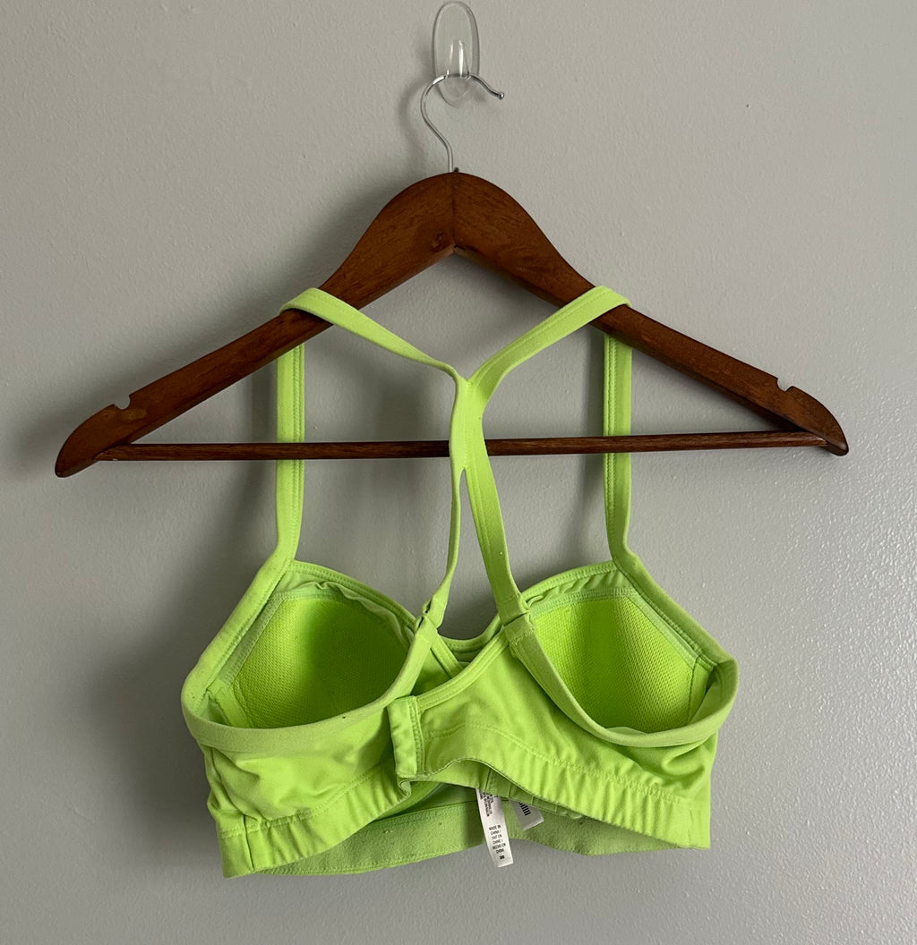 Victoria’s Secret VSX Neon Yellow sport bra 36B