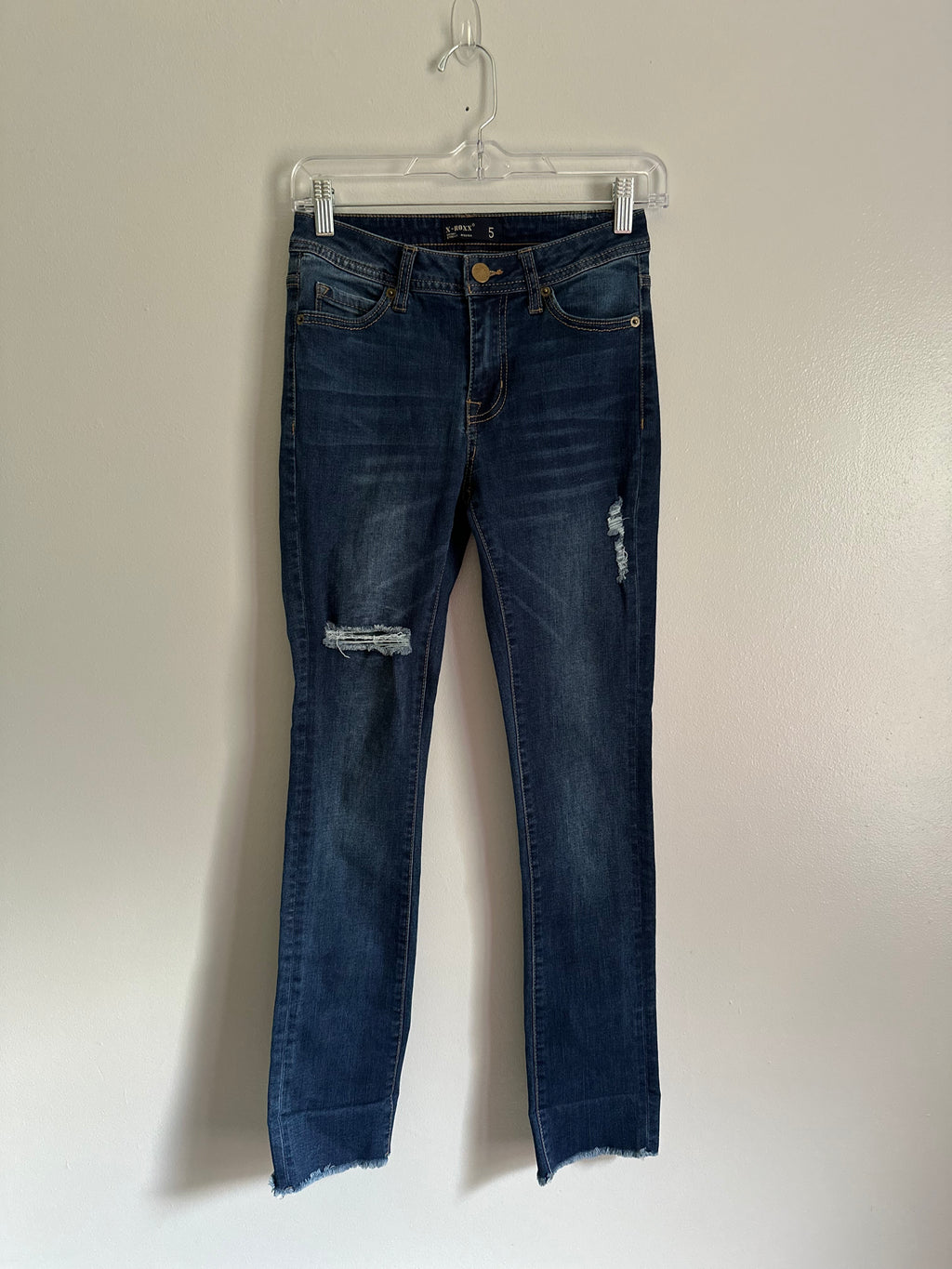 X-Roxx Skinny Stretch Blue Jean Size 5