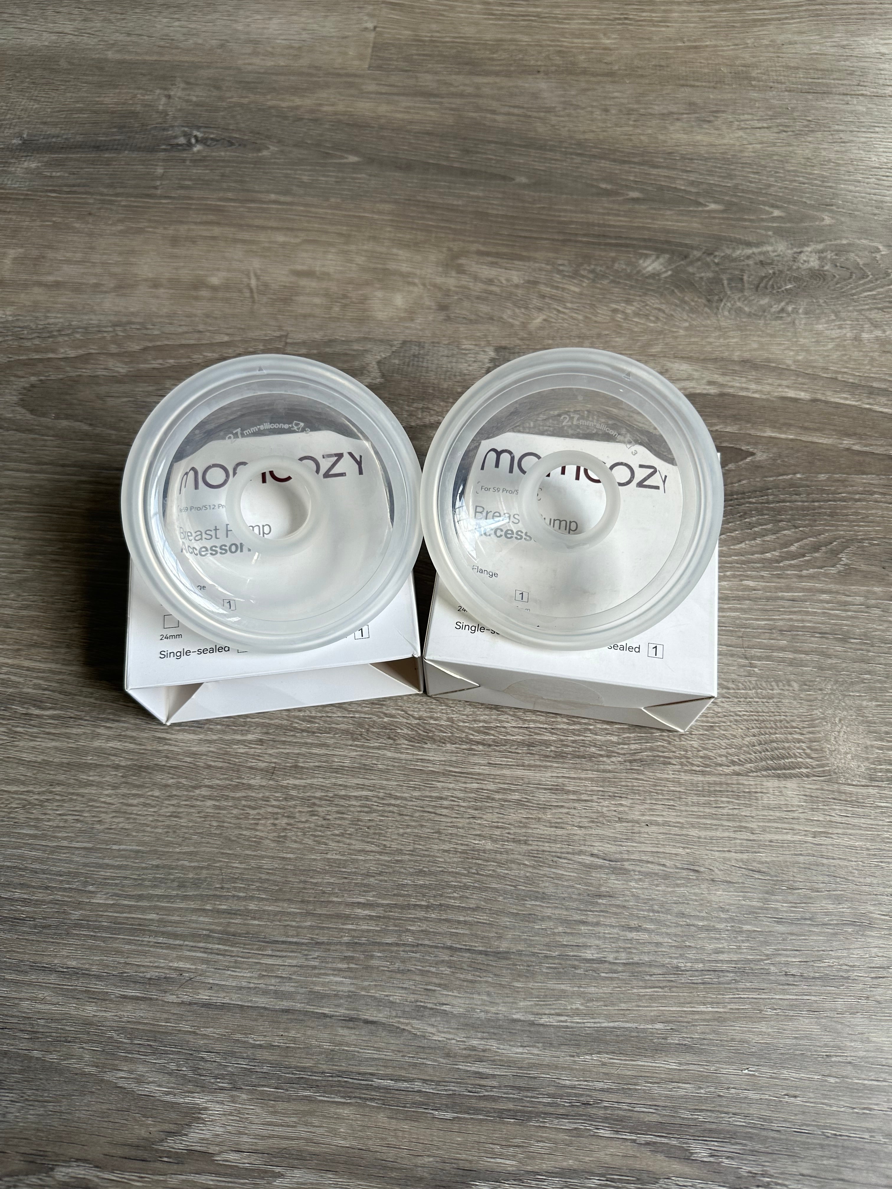 Momcozy Flange Compatible with S9 Pro/S12 Pro Breast Pump 27mm x2