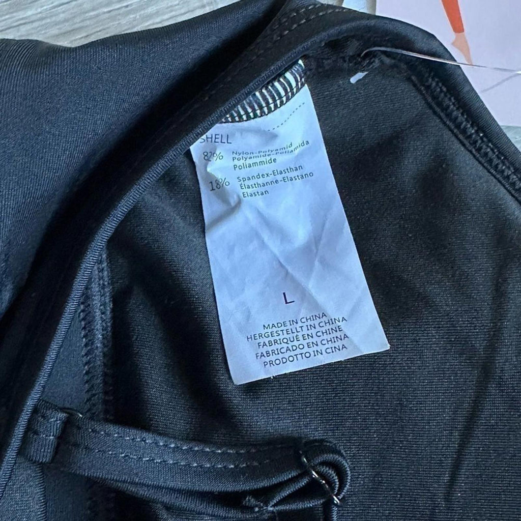 Black Sports Bra NWT Size Large