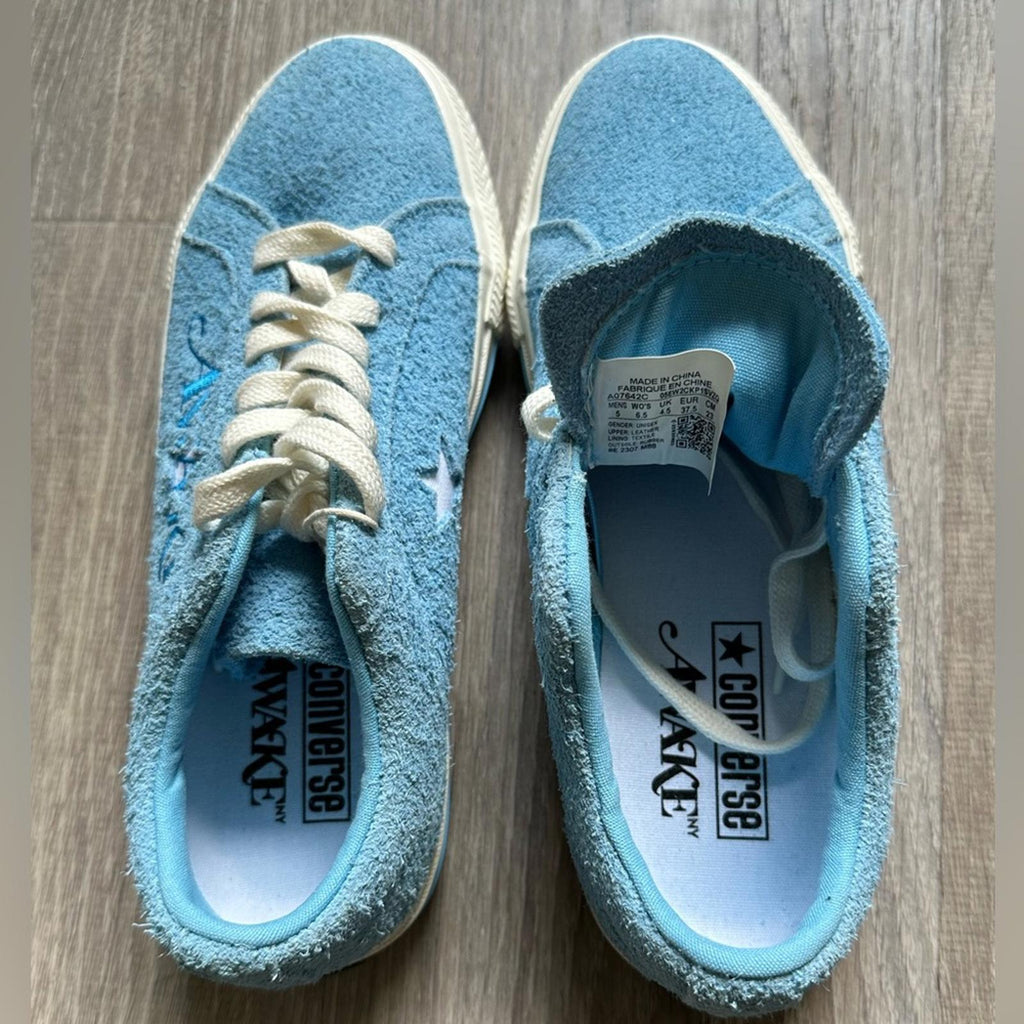 Converse X Awake New York One Star Pro Suede Shoes 'Blue' - Size Men 5 Woman 6.5