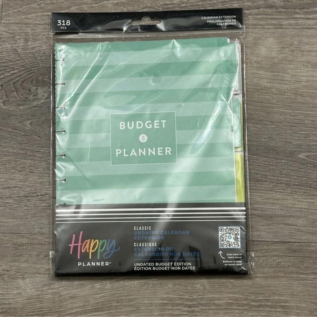 Me & My Big Ideas Happy Planner - Green Budget Planner