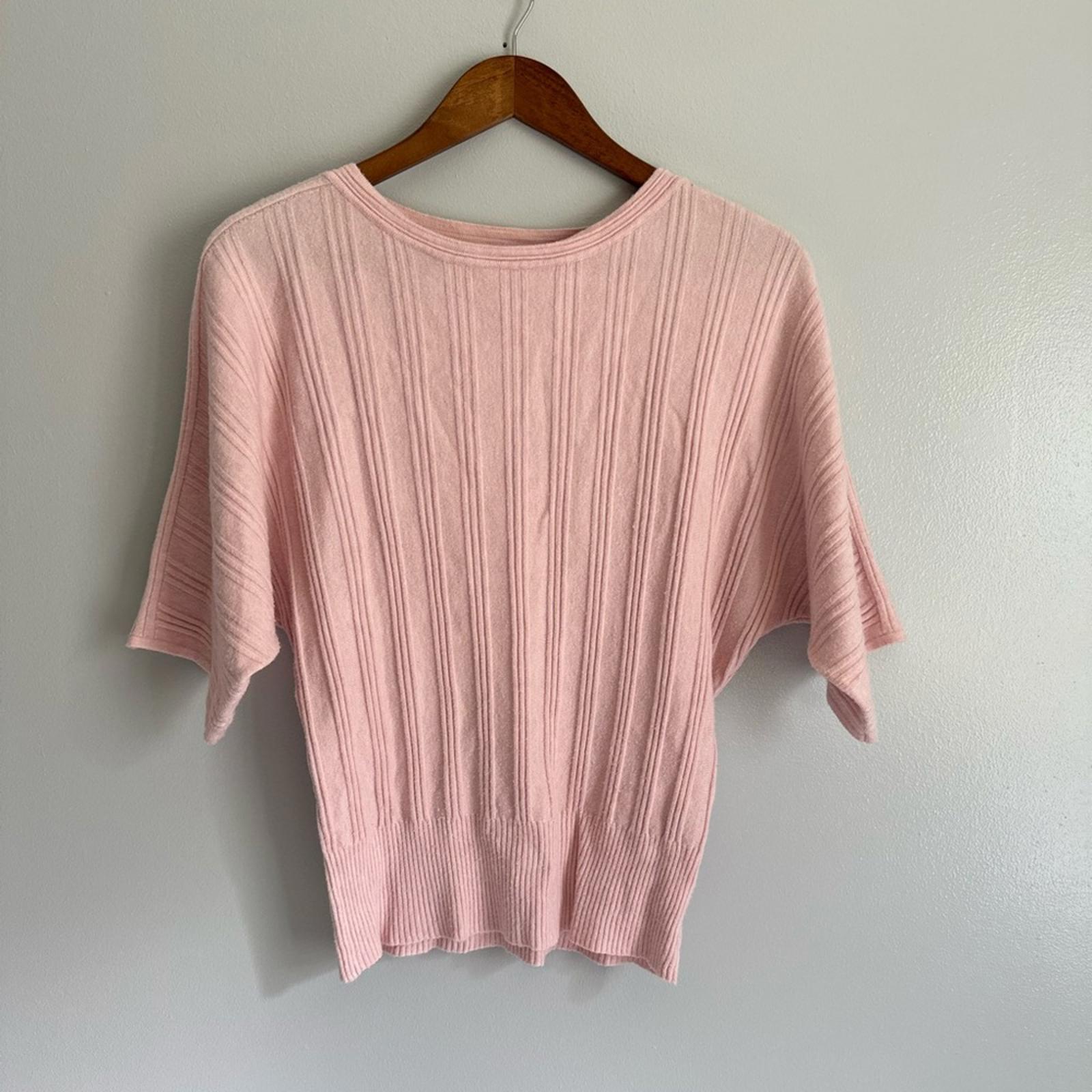Vila Milano Pink Women's Batwing Top Small