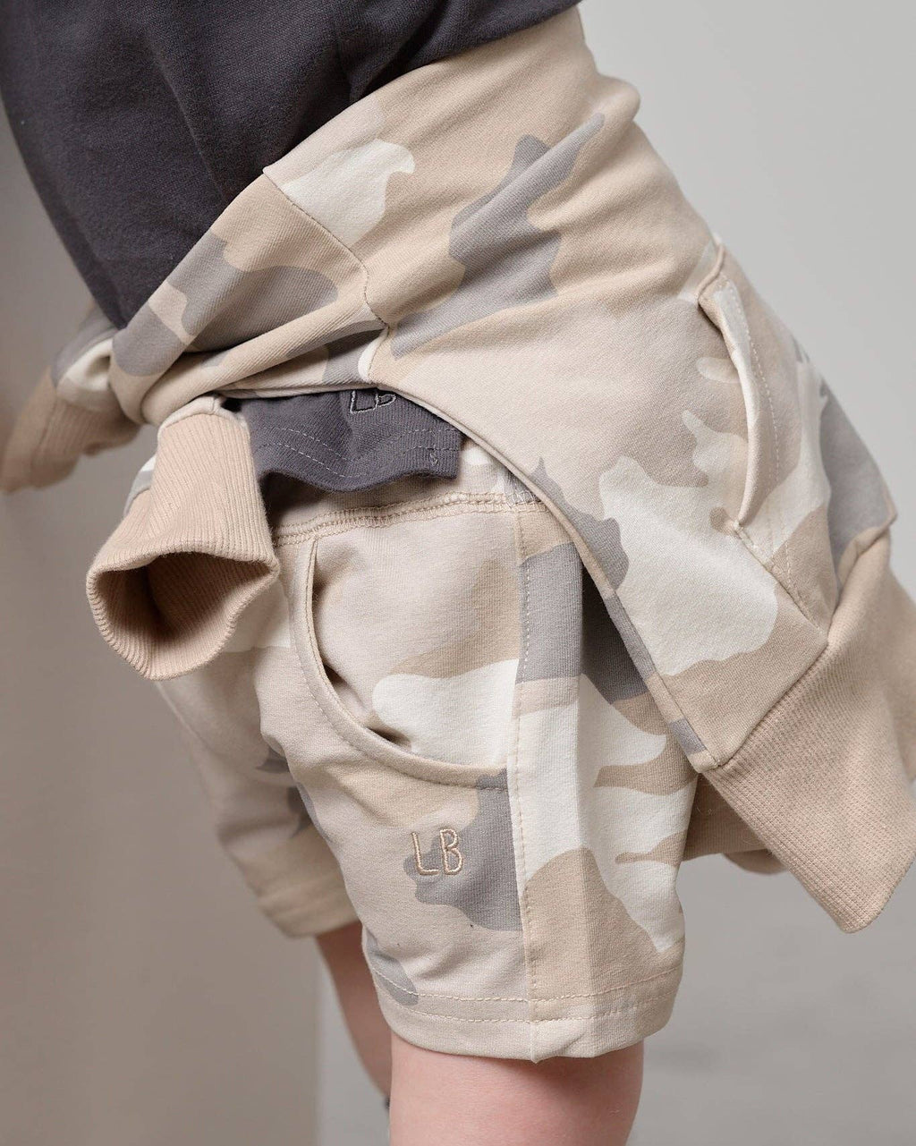 Harem Short - Faded Camo: 18-24M