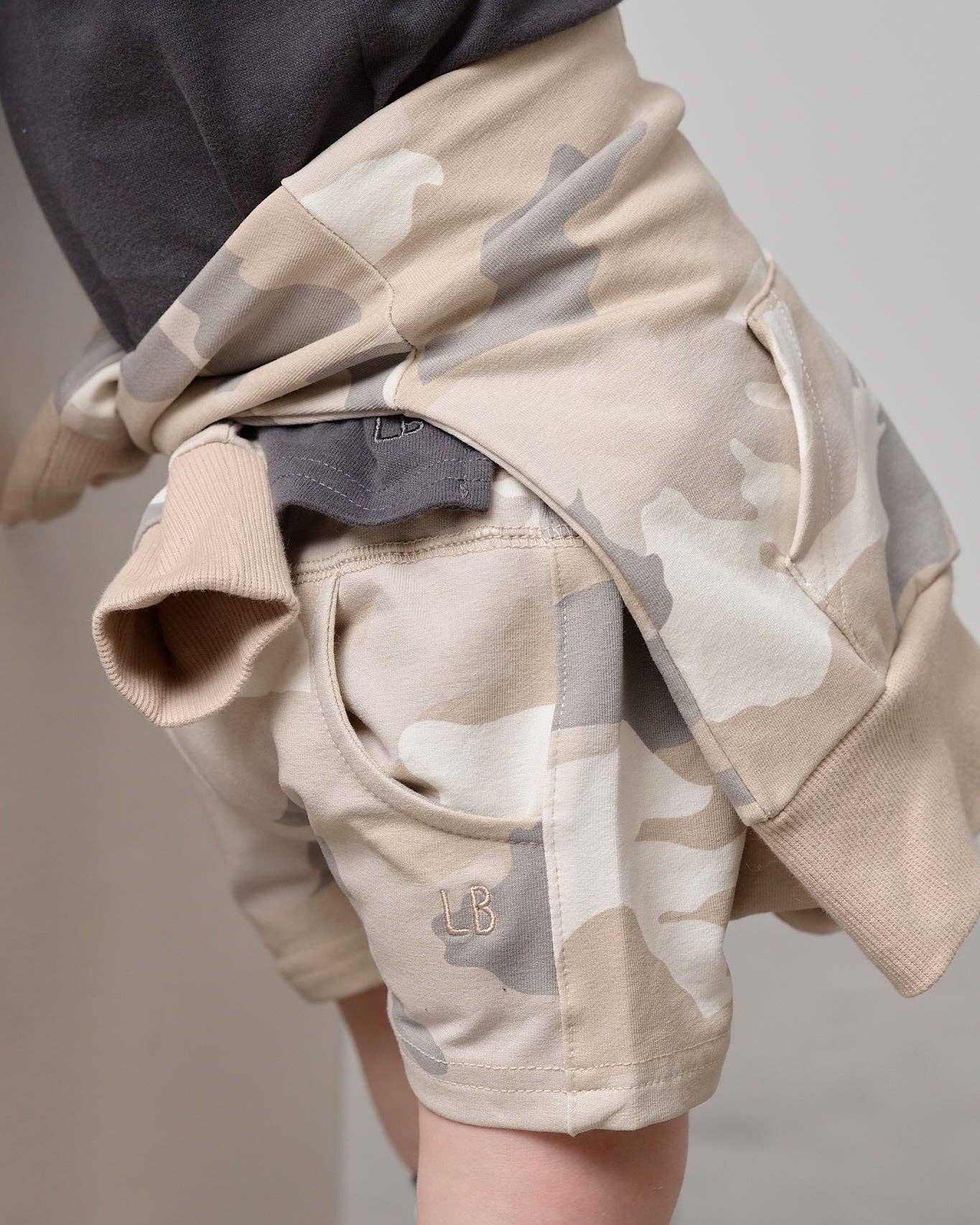 Harem Short - Faded Camo: 18-24M
