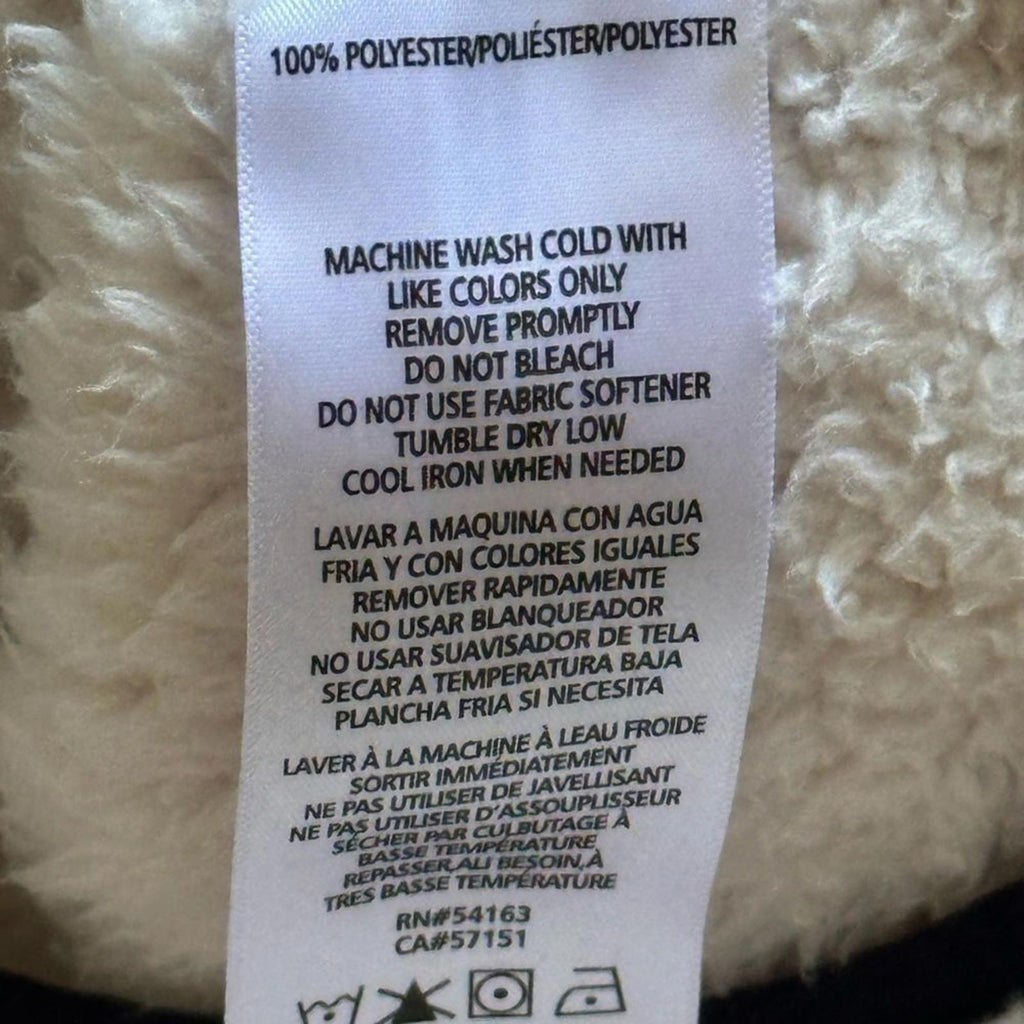 Tommy Hilfiger Women’s Sherpa Half Zip Kangaroo Pocket Size Small