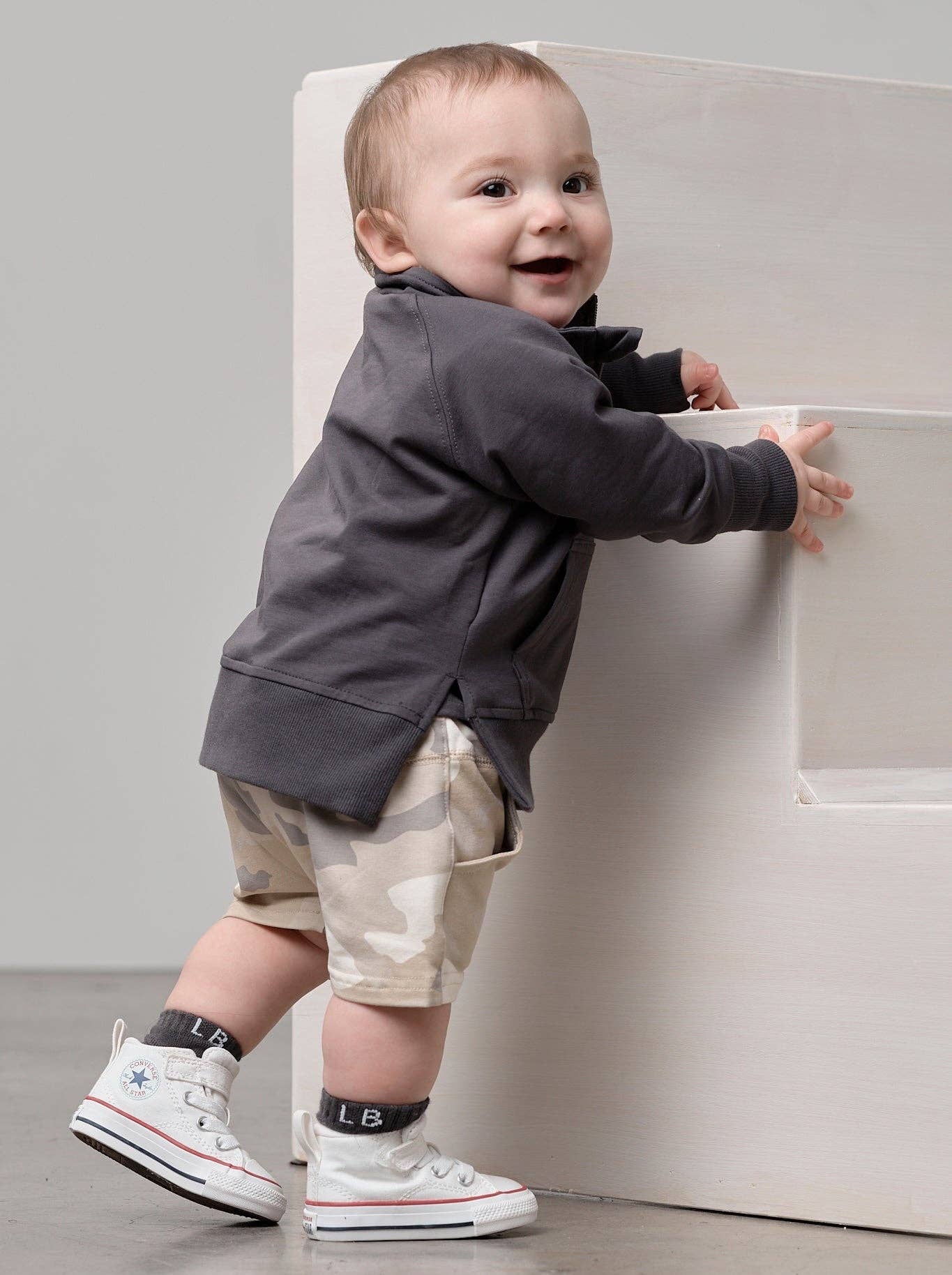 Harem Short - Faded Camo: 18-24M