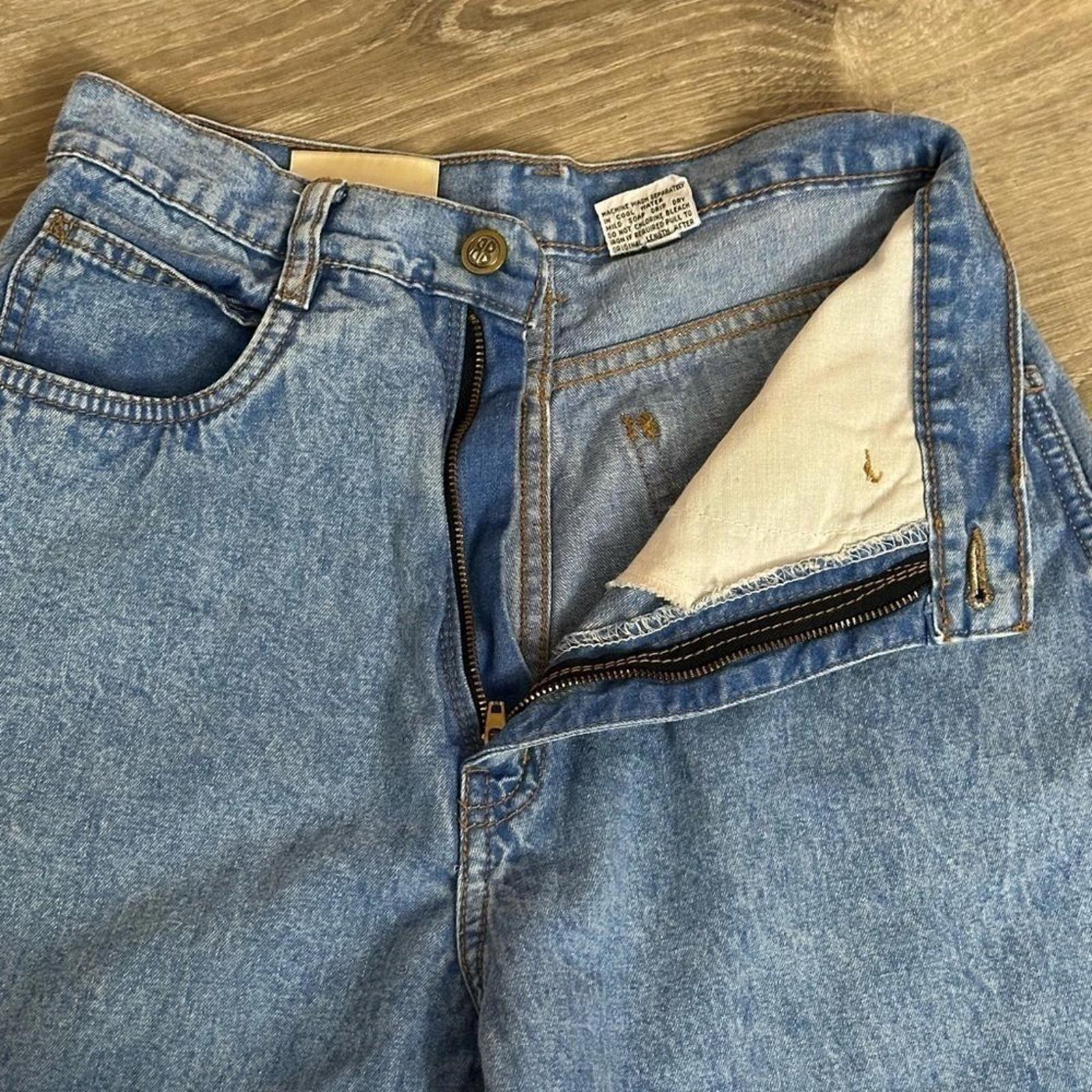 BILL BLASS Petites RARE Tapered Leg High Waist High Rise Vintage Jeans Size 8P