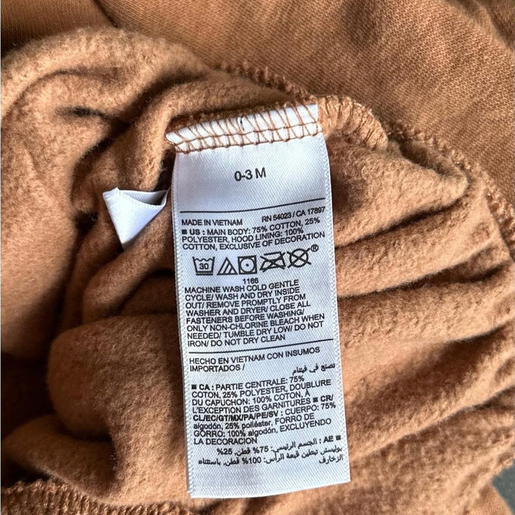 Old Navy Brown Little Turkey Bodysuit Unisex Size 0-3 Month